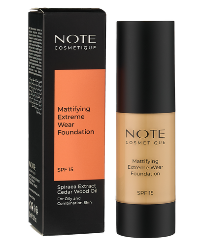 Тональный крем Note Mattifying Extreme Wear Foundation SPF15, 03, 30 мл