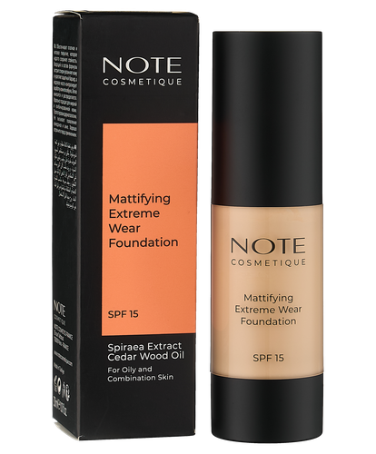 NOTE Mattifying Extreme Wear Foundation SPF15 tonal kremi, 100, 30 ml