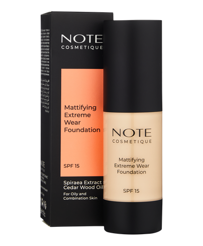 NOTE Mattifying Extreme Wear Foundation SPF15tonal kremi, 125, 30 ml