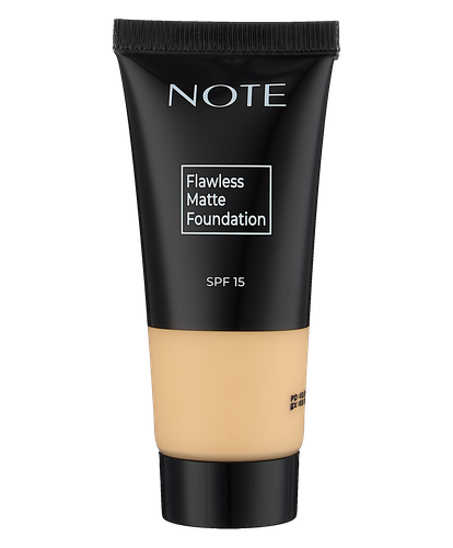 NOTE Flawless Matte Foundation SPF15 tonal kremi, 01, 25 ml