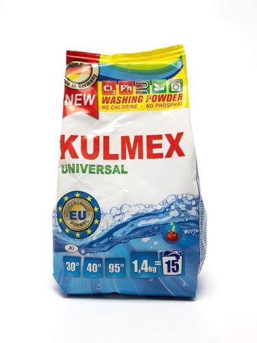 Kir yuvish kukuni Kulmex Universal rangli va oq choyshablar uchun, 1,4 kg