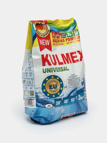 Стиральный порошок Kulmex Universal для цветного и белого белья, 3 кг (Германия), в Узбекистане