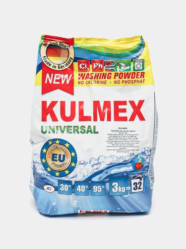 Стиральный порошок Kulmex Universal для цветного и белого белья, 3 кг (Германия)