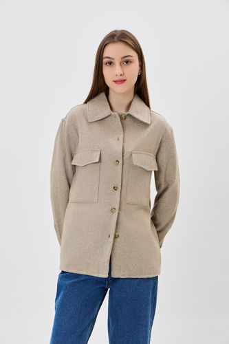 Женская рубашка длинный рукав Terra Pro AW23WBA-52033, Beige, купить недорого