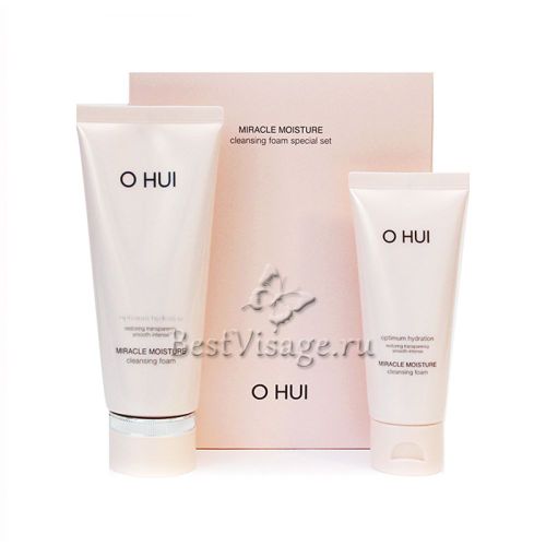 Набор Увлажняющих Пенок O Hui Miracle Moisture Cleansing Foam Set