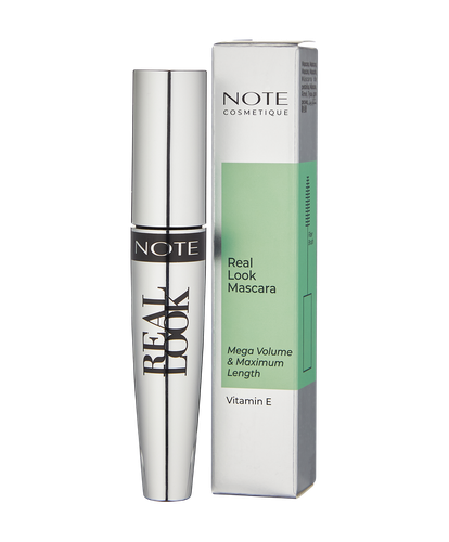 Kipriklar uchun tush NOTE Real Look Mascara, 12 ml