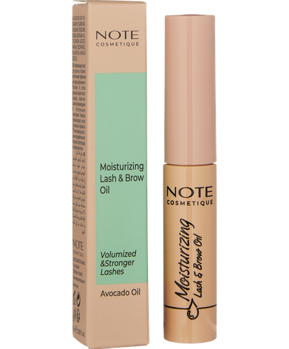 Kirpiklar va qoshlar uchun moy NOTE Moisturizing Lash & Brow Oil, 2.5 ml