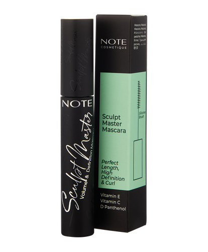 Kipriklar uchun tush NOTE Sculpt Master Mascara, 01, 8 ml