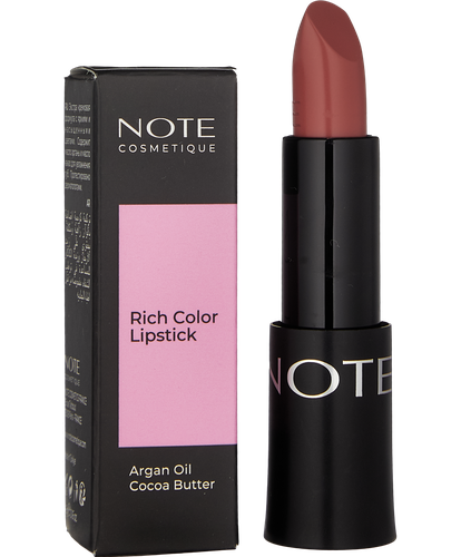 Lab uchun pomada NOTE Rich color Lipstick, 12