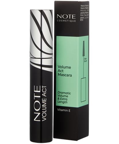 Тушь для ресниц NOTE Volume ACT Mascara, 16 мл