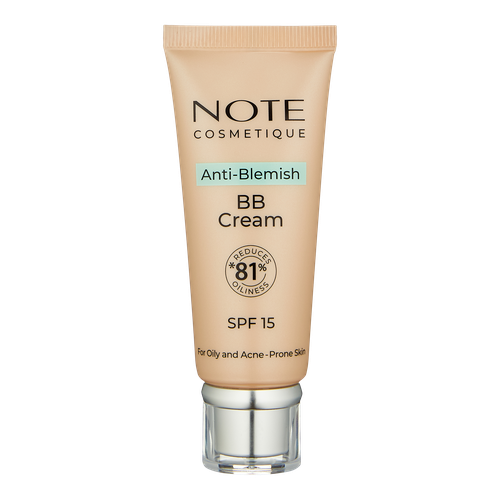 Тональный крем Note BB Cream Anti-Blemish 01 Soft Ivory, 30 мл, купить недорого