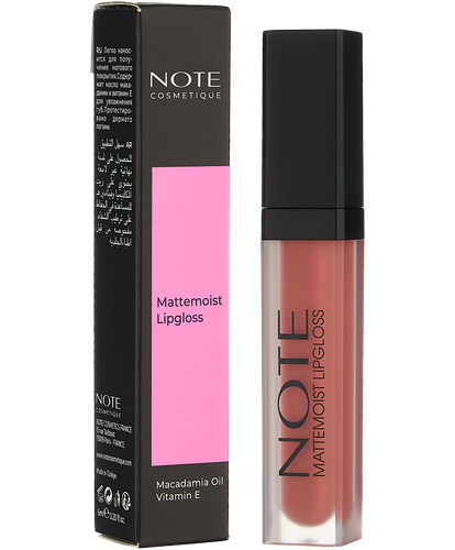 Блеск для губ NOTE Mattemoist Lipgloss, 410