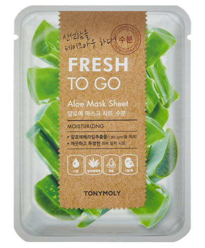 Yuz uchun niqob Tony Moly Fresh To Go Aloe Vera