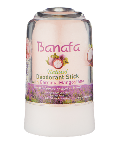 Kristall alunitli dezodorant Deodorant Stick Banafa Mangosteen, 70 g