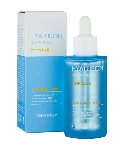 Past molekulyar og'irlikdagi gialuron ampula Derma Lab Low Molecule Hyaluron 10X Ampoule, 50 ml