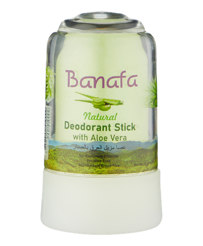 Кристальный алунитовый дезодорант Deodorant Stick Banafa Aloe, 70 г