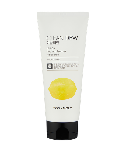 Limon ekstrakti bilan tozalovchi ko'pik clean dew Lemon foam cleanser, 180 ml