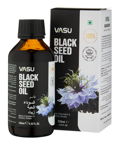 Масло черного тмина Vasu Black Seed, 125 мл