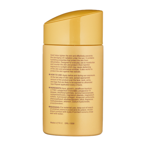 Qarishga qarshi quyosh kremi Gold collagen suncream SPF75, 80 ml, купить недорого