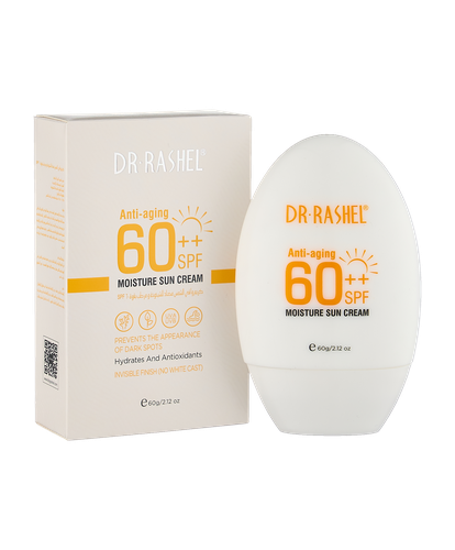 Cолнцезащитный крем SPF 60 ++ Anti-aging & moisture sun cream SPF 60 ++, 60 мл