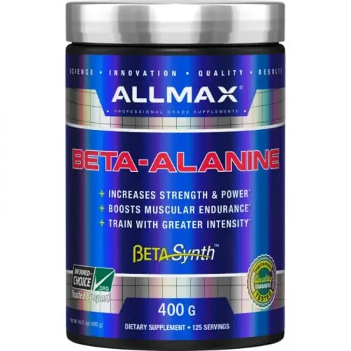 Аминокислоты All Max Beta Alanine, 125 порций, 400 гр