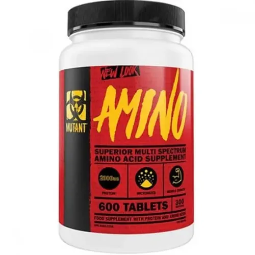 Витамины Mutant amino, 300 порций, 600 таблеток