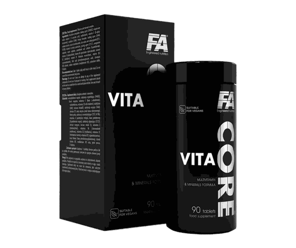 Витамины FA Core Vita Multivitamin, 30 порций, 90 таблеток