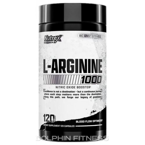 Аргинин Nutrex L-Arginine 1000, 60 порций, 120 капсул