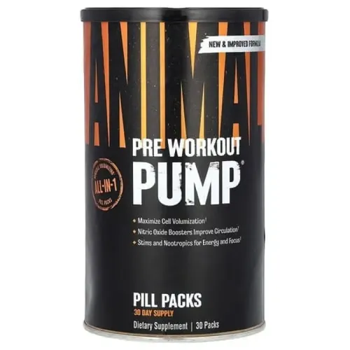 Аминокислоты Universal Animal Pre Workout Pump, 30 порций 30 packs