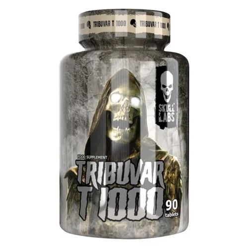 Витамины Skull Labs Tribuvar T 1000, 45 порций, 90 таблеток