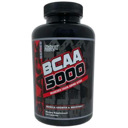 Витамины Nutrex Bcaa 5000, 30 порций, 240 капсул