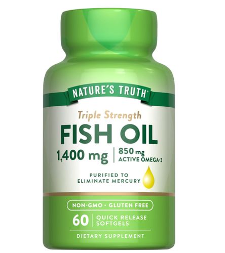 Рыбий жир Nature’s Truth Vitamins Fish Oil, 45 порций, 90 мягких капсул