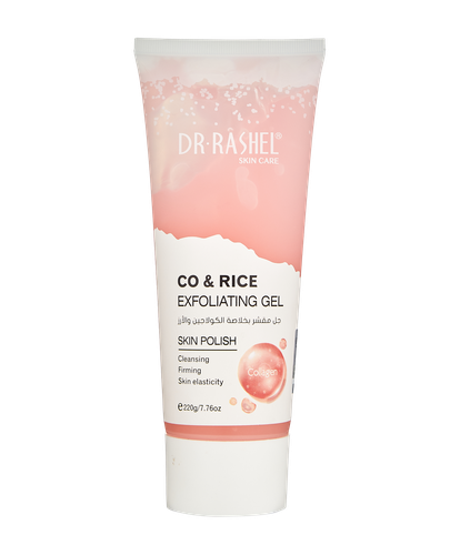 Пилинг для лица Collagen & Rice exfoliating gel 220g