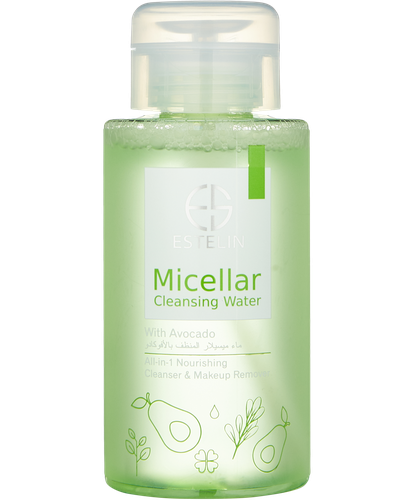 Мицеллярная очищающая вода Micellar with avocado Estelin, 300 мл