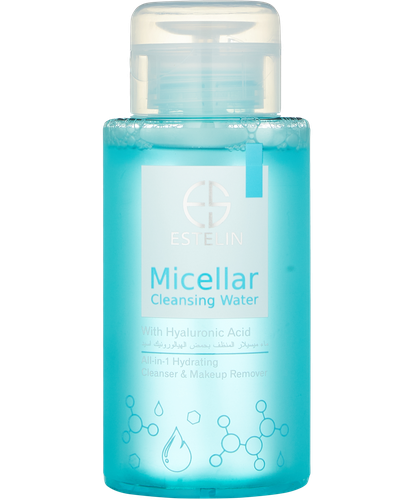 Мицеллярная очищающая вода  Estelin Micellar with hyaluronic acid, 300 мл