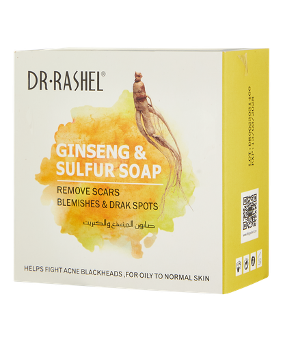 Мыло Ginseng & sulfur Dr.Rashel