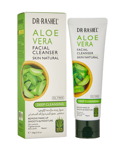 Yuz uchun ko‘pik Aloe vera Dr.Rashel, 100 ml