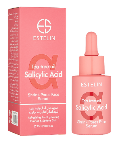 Сыворотка для лица Salicylic acid & Tea tree oil shrink pores Estelin, 30 мл