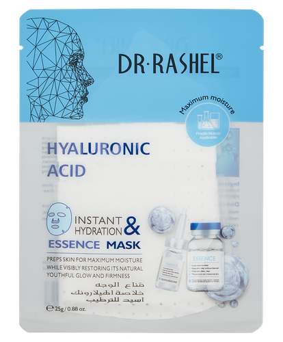 Тканевая маска Dr.Rashel Hyaluronic Acid Instant Hydration Essence, 25 мл