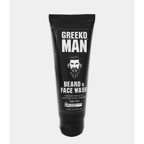 Пенка для бороды и лица Greeko Man Beard & Face Wash, 75 мл