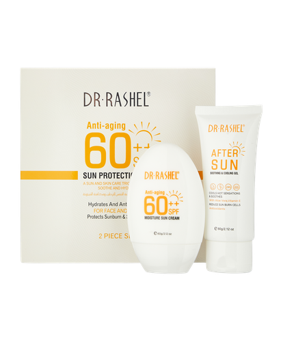 Комплект для защиты от солнца Dr.Rashel Hydrating & anti-aging sun protection kit, 2шт