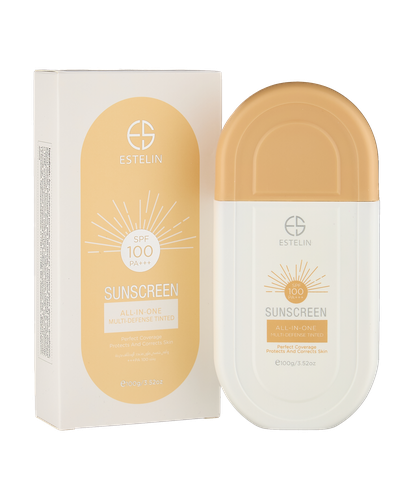 Солнцезащитный крем Estelin Multi-Defense Tinted Sunscreen SPF100 PA+++, 100 мл