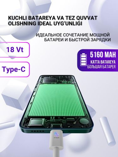 Smartfon Xiaomi Redmi 14C, Sage Green, 6/128 GB, купить недорого