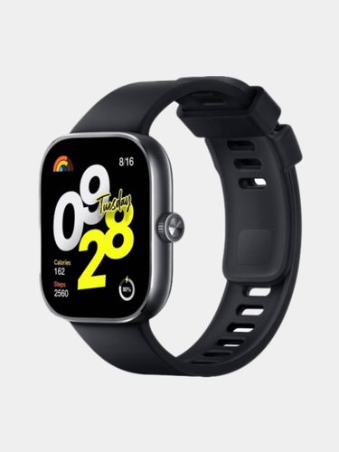 Xiaomi Redmi watch 4 Global smart soati, qora, 50 mm