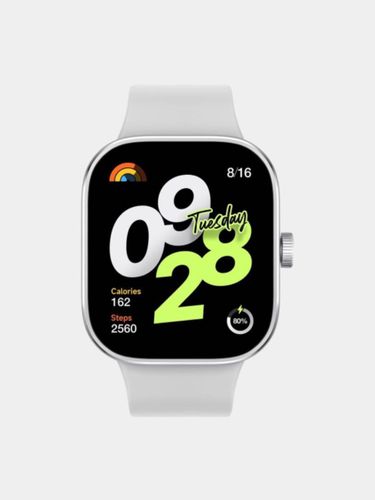 Xiaomi Redmi watch 4 Global aqlli soati, oq, 50 mm, в Узбекистане