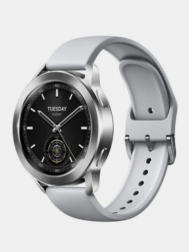 Смарт часы Xiaomi Watch 3S Global B100163-2, Серебристый