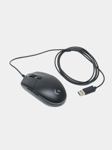 Игровая оптическая мышь Logitech G102 Lightsync B100111-4, Черный