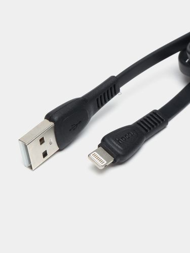 Кабель Hoco X40 Noah charging data cable for iP, Черный, купить недорого