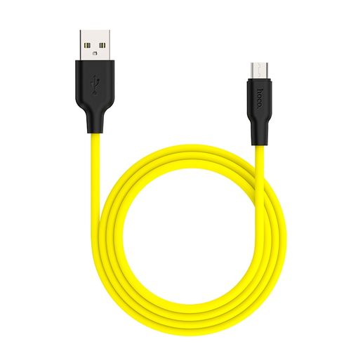 Кабель Hoco X21 Plus Silicone charging cable, Желтый