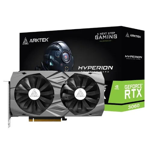 Видеокарта Arktek GeForce RTX3060 | 12 GB | 256 Bits | GDDR 6